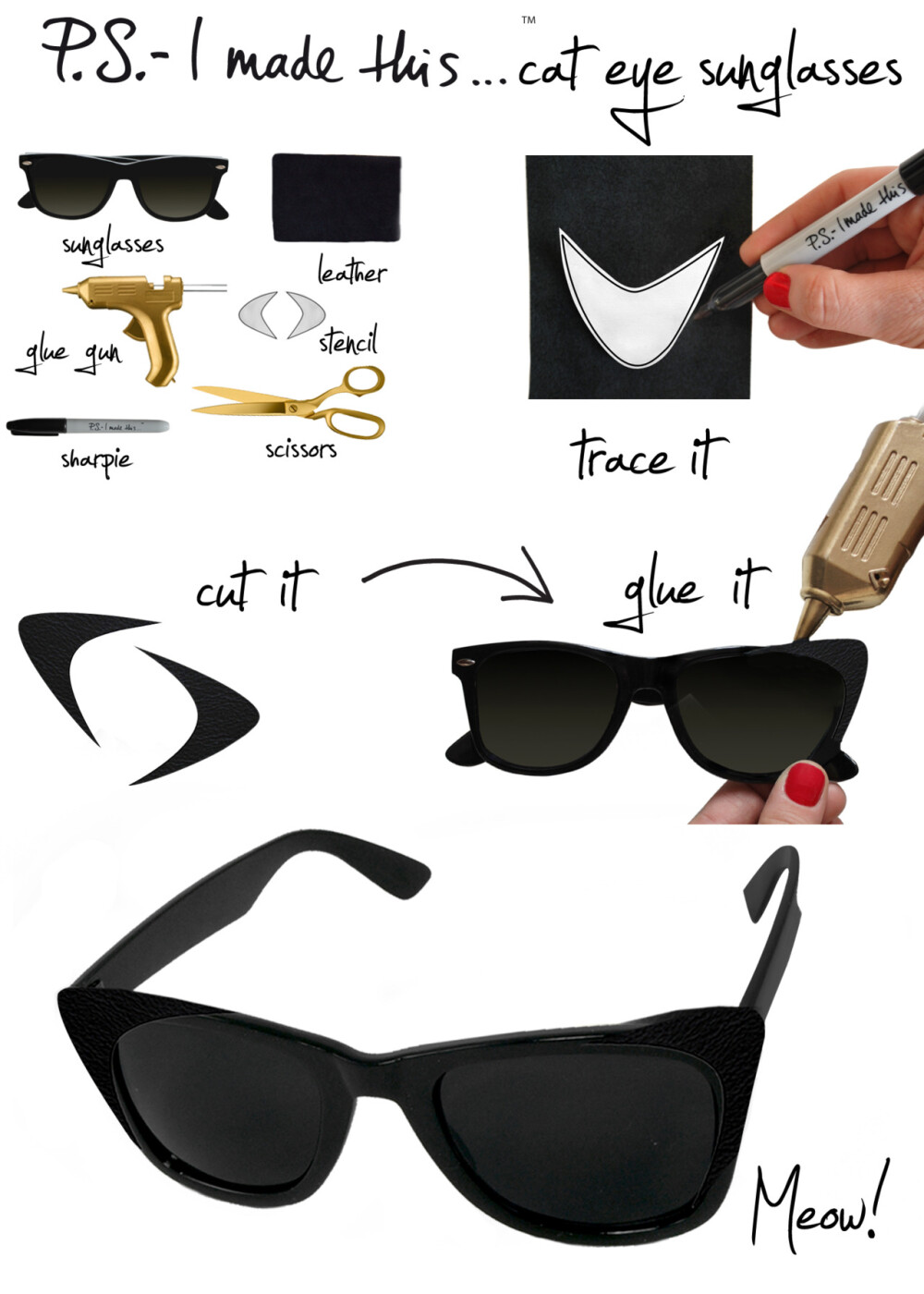 cat eye sunglasses