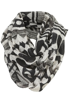Mono Sketchy Native Snood