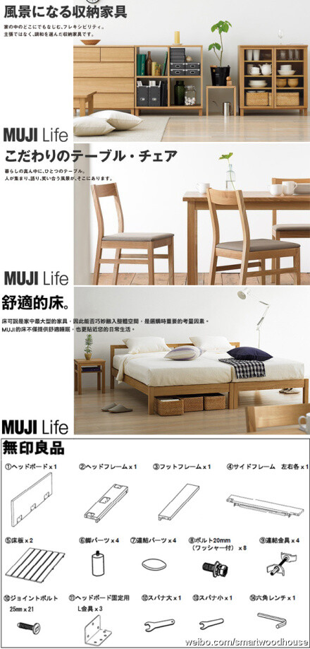 &quot;无印良品（MUJI）&quot;的本意是“没牌子的好东西”，已经多年占据日本品牌好感度调查排名第一的位置。一直非常喜欢他们的家具设计，形式简洁朴素，但是处处充满细节，以后我会分享一些我的解读。无印并不追求‘这个最好…