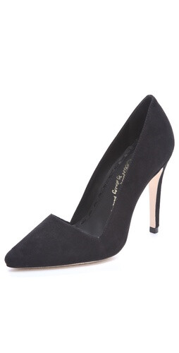 Alice + Olivia Dina Suede Pumps