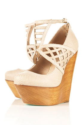 **BELLA BEA Lazercut Wood Wedges by CJG