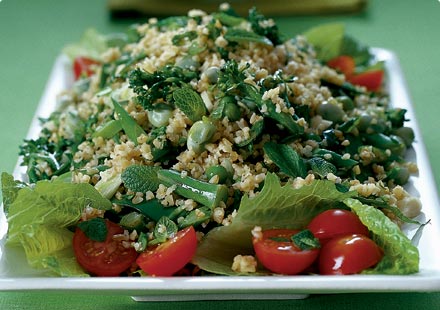 Tabbouleh with vegetables Originally from Lebanon