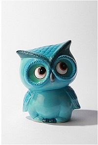 美国代购 urban outfitters Leo The Owl Bank 超萌猫头鹰储蓄罐