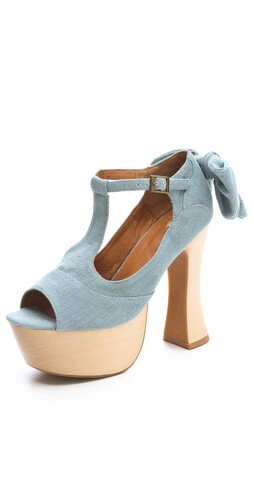 Wildfox X Jeffery Campbell Dallas Platform Pumps