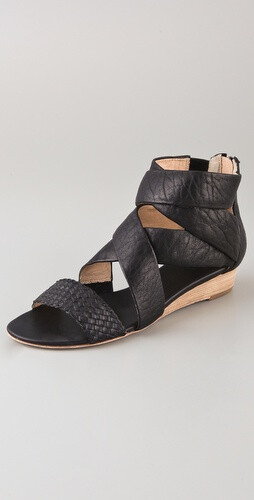 Matt Bernson Delphine Demi Wedge Sandals