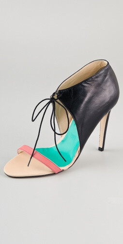 Tibi Stella Colorblock Sandals