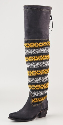 Cobra Society Zeus Over the Knee Suede Boots