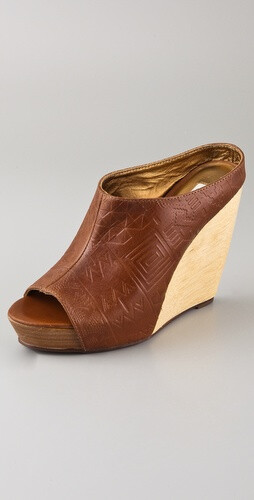 Twelfth St. by Cynthia Vincent Ollie Peep Toe Wedges