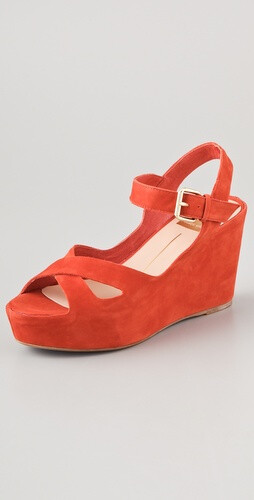 Dolce Vita Eileen Suede Platform Sandals