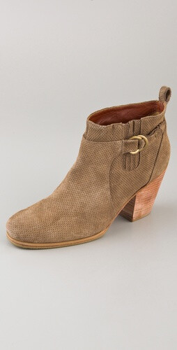 Rachel Comey Hitch Suede Perforated Booties