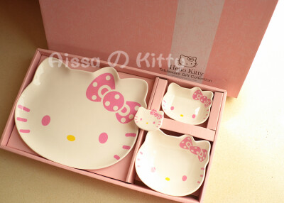 Hellokitty高品质骨瓷四件套