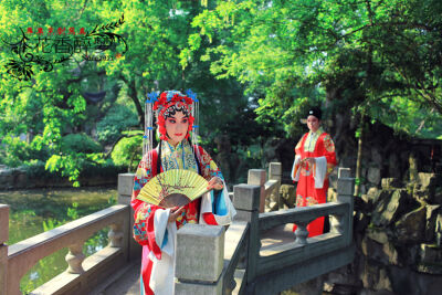 花香醉梦上海京剧写真