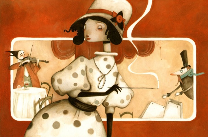 意大利艺术家Daniela Volpari作品