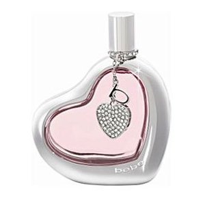 Bebe for Women Gift Set - 3.4 oz EDP Spray + 2.5 oz Body Lotion + Wristlet + Heart Charm