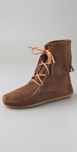 Minnetonka Tramper Flat Booties