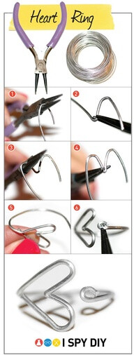 Make your own Heart ring