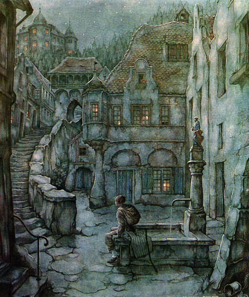 荷兰画家Anton Pieck 插画