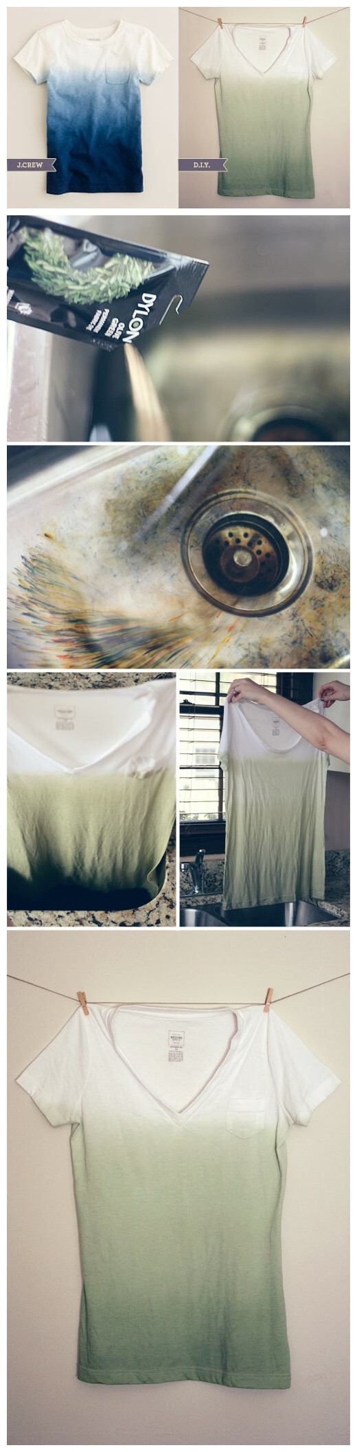 DIY 扎染衣服