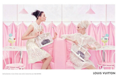 Louis Vuitton Sweetens the Nearest 50&#39;s Ice Cream Shop