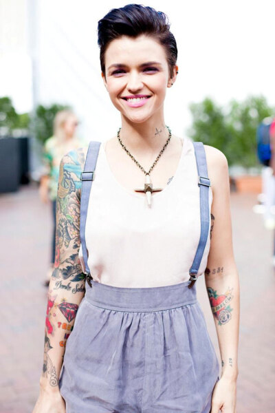 Street Style Photoblog - Fashion Trends - Ruby Rose, Face of Maybelline Australia