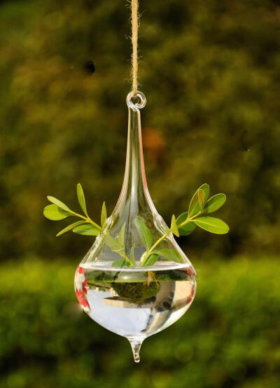 新款花瓶 创意玻璃水培植物吊瓶 时尚水培容器 悬挂玻璃水培花瓶
