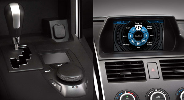 Garmin multi-sensor controller concept replaces touchscreen interface with in-console dial rig