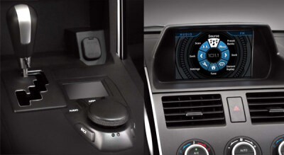 Garmin multi-sensor controller concept replaces touchscreen interface with in-console dial rig