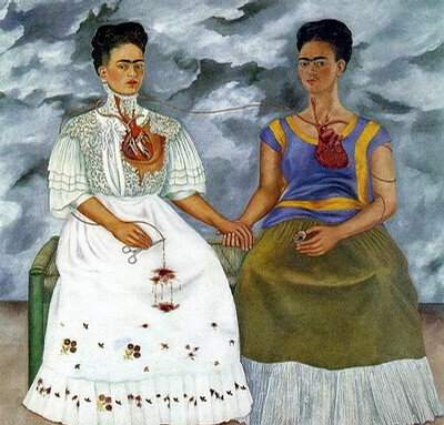 《两个弗里达》（Las dos Fridas, 1939）