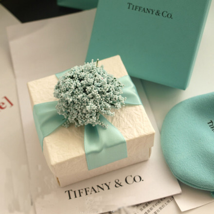 TIFFANY婚礼糖果盒，一生就一次，小小奢侈一下吧~