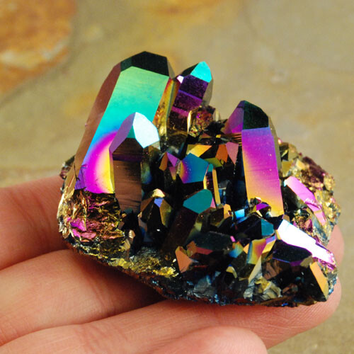 钛涂层石英晶体titanium coated quartz