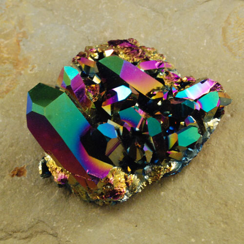 钛涂层石英晶体titanium coated quartz