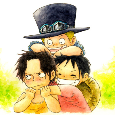 Forever 海贼王、ASL、海贼王、路飞、萨波、艾斯、One Piece、OP三兄弟