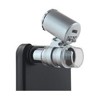 苹果iPhone4 4s手机周边专用显微镜 镜头加保护壳 苹果配件套装
