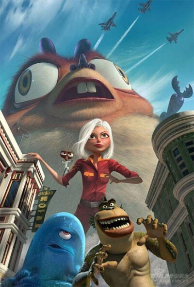 《怪兽大战外星人》(Monsters Vs. Aliens)