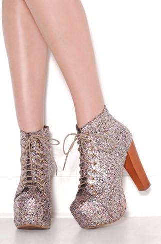 Jeffrey Campbell Lita in Glitter Multi