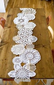 I used to despise doilies...but this is kind of cool.