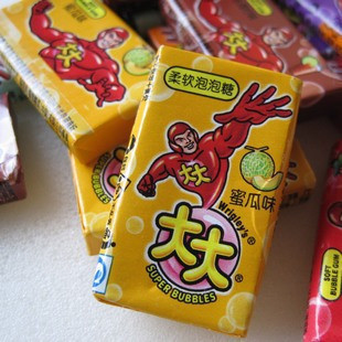 经典国货怀旧零食 儿时童年回忆小食品 大大泡泡糖！