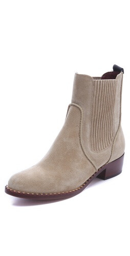 Marc by Marc Jacobs Classic Suede Chelsea Booties