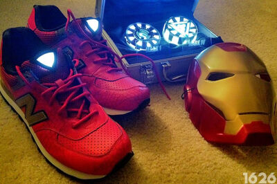 再现钢铁侠元素New Balance M574 “IRON MAN”定制版曝光