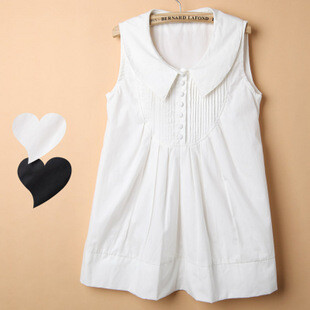 基本款白色娃娃衫~