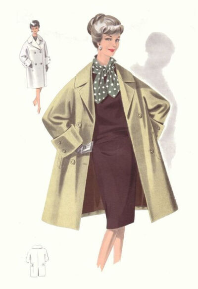 1960s Fashion 时装画