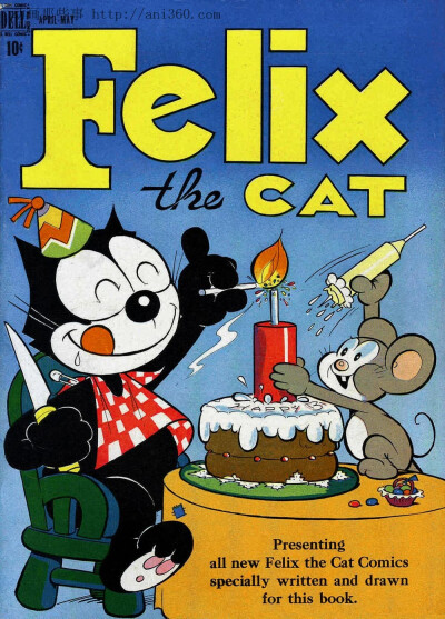 《菲利克斯猫》在Disney公司的米老鼠和唐老鸭诞生之前，有一位默片动画明星曾经显赫一时，叱吒美国影坛多年。它就是鼎鼎大名的菲利克斯猫——Felix the cat。公众对它的喜爱程度近乎疯狂：1922年纽约市民把它定为本…