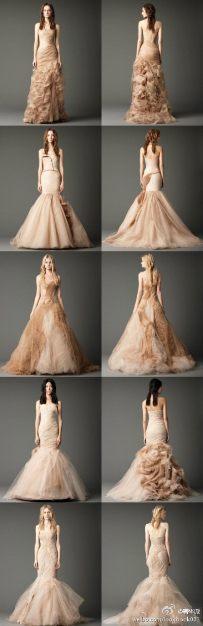 Vera Wang 2012 Fall lookbook