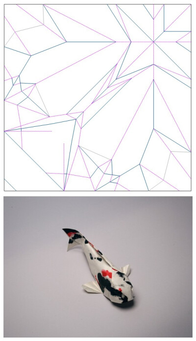年年有-鱼 http://www.langorigami.com/art/gallery/gallery.php?name=koi_origamido