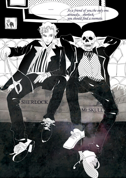 SHERLOCK & MR.SKULL by 貊貘貘