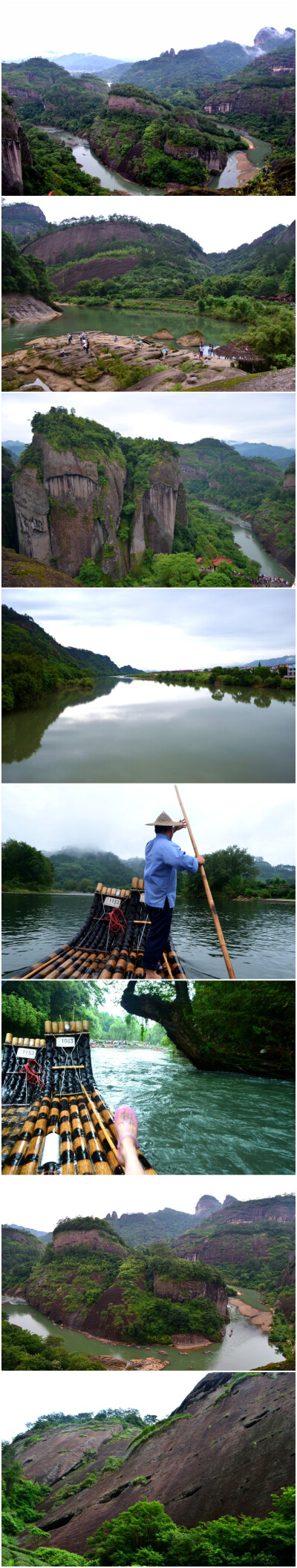 旅行风景，我在武夷山，丹霞地貌，武夷山的秀丽风光