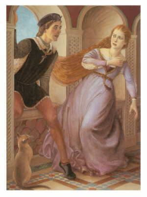 《风铃草姑娘》，长发绾君心