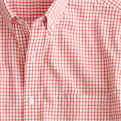 Secret Wash lightweight shirt in Matthews check