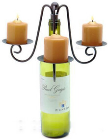 创意啤酒瓶蜡烛