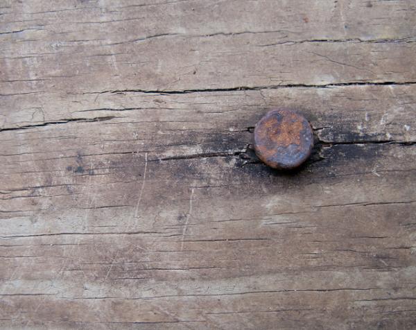 Wood And Rust Background